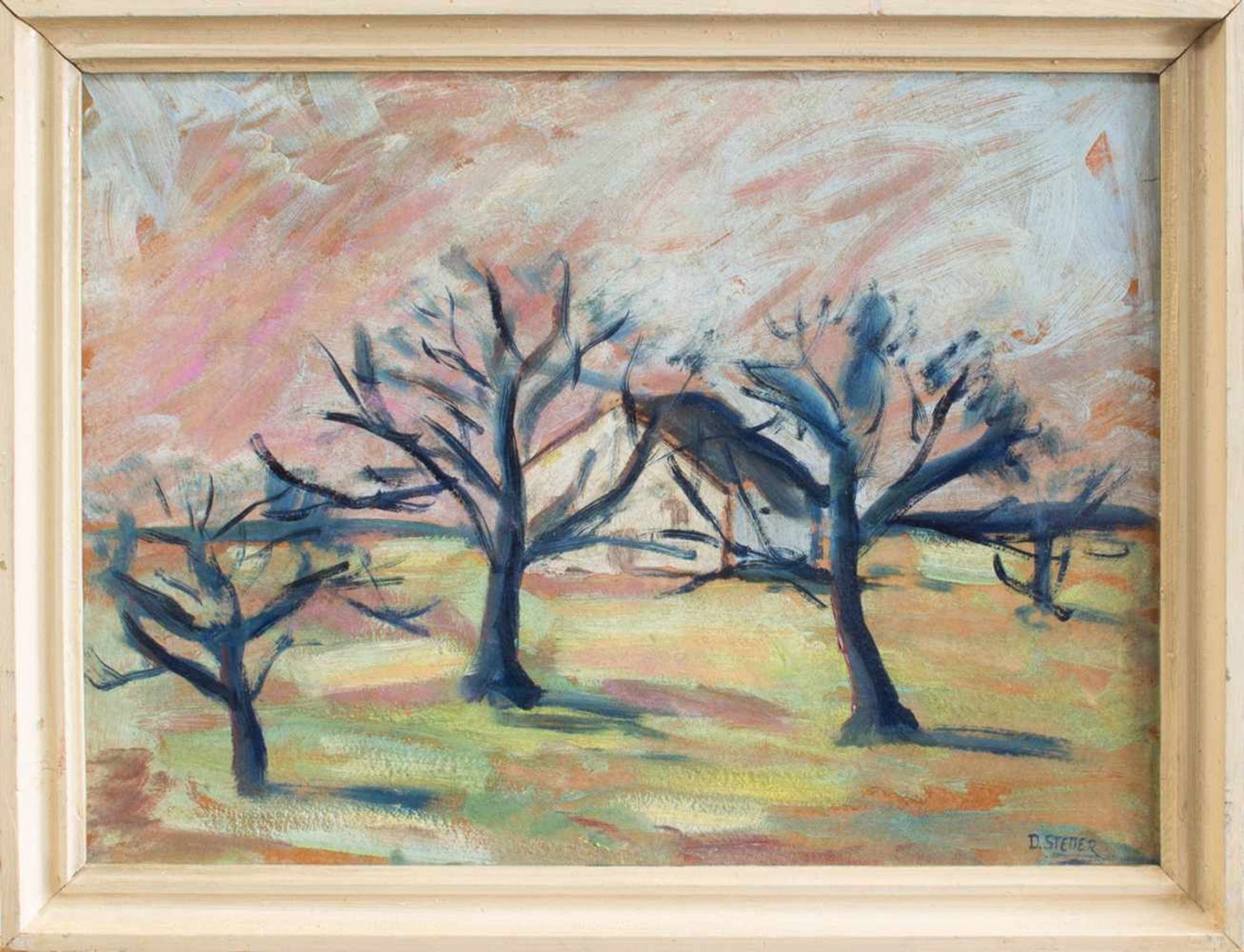 Dora Koch-Stetter(Bayreuth 1881 - 1968 Ahrenshoop, expressionistische Landschafts- u.