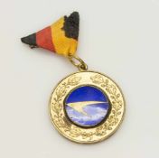 Medaille„Club der Luftfahrt von Deutschland e.V. 1966“, emailliert, am Band (aufgegangen in die