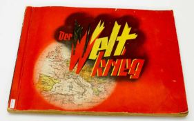 Sammelbilderalbum„Der Weltkrieg“, Cigaretten Bilderdienst Dresden, o. J., 1 Bild fehlt