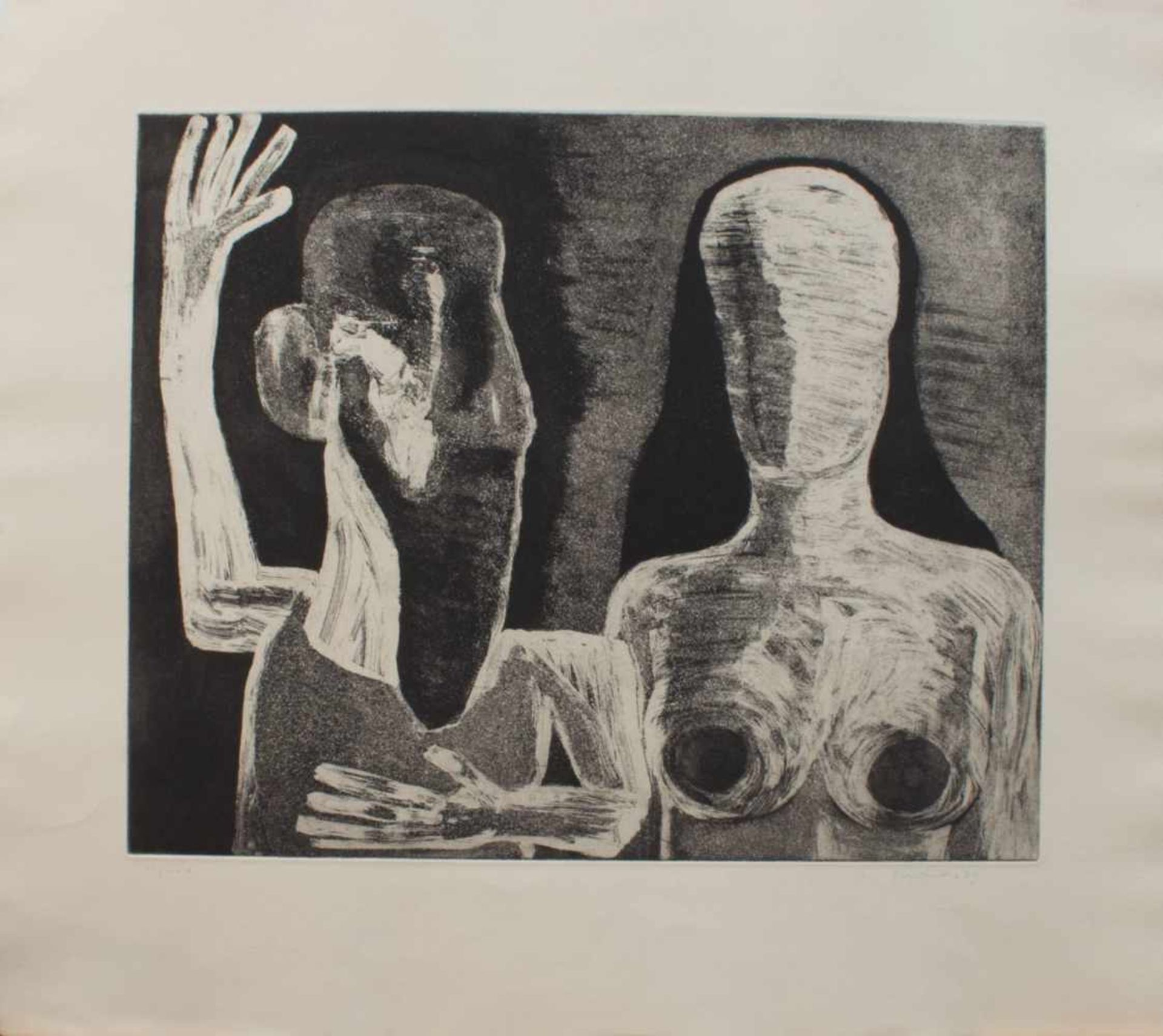 Nuria Quevedo Teixidó(Barcelona 1938-, spanische Malerin. u. Grafikerin, Studium a. d. Hochschule f.