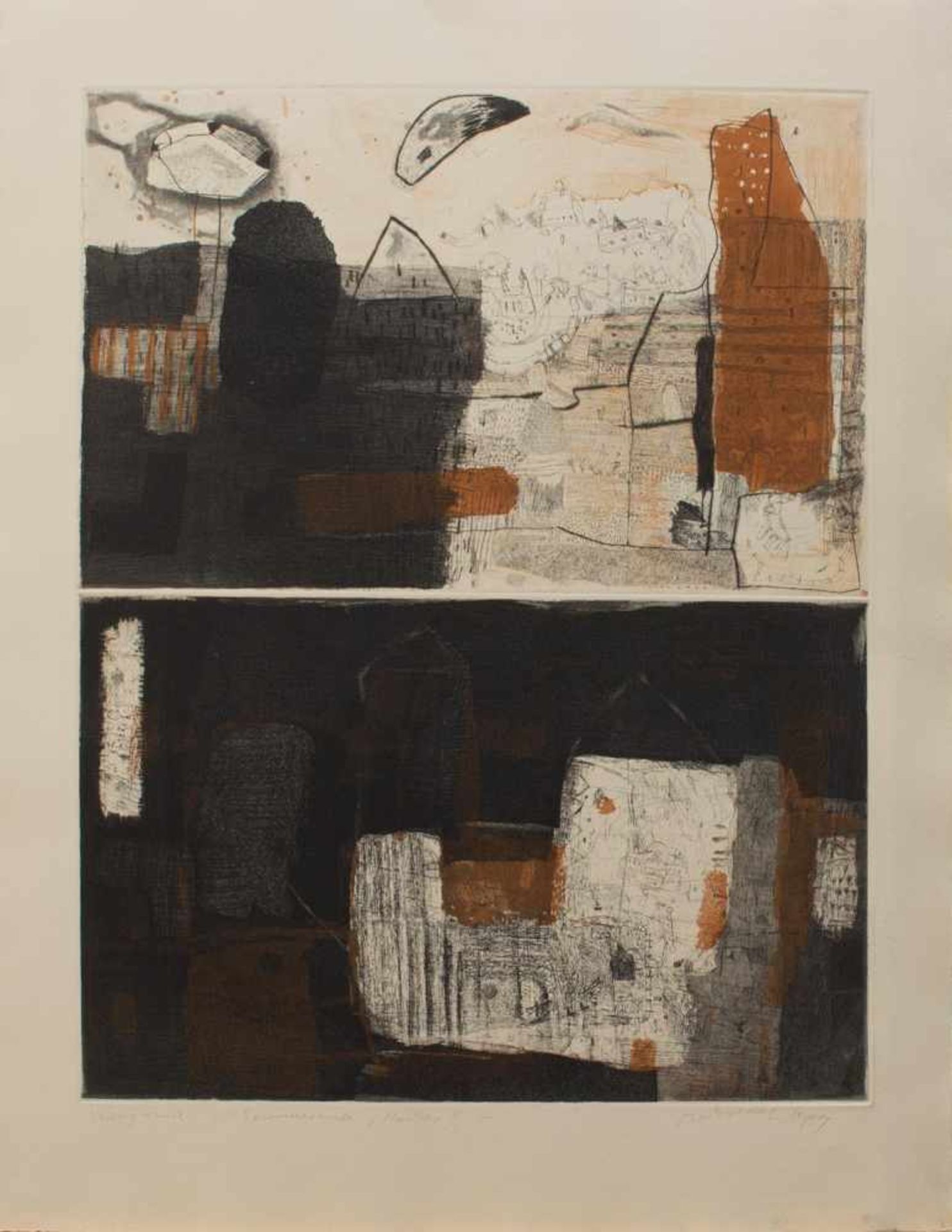Falko Behrendt(Torgelow 1951-, Maler und Grafiker, Studium a. d. HS für Bildende Künste Dresden,