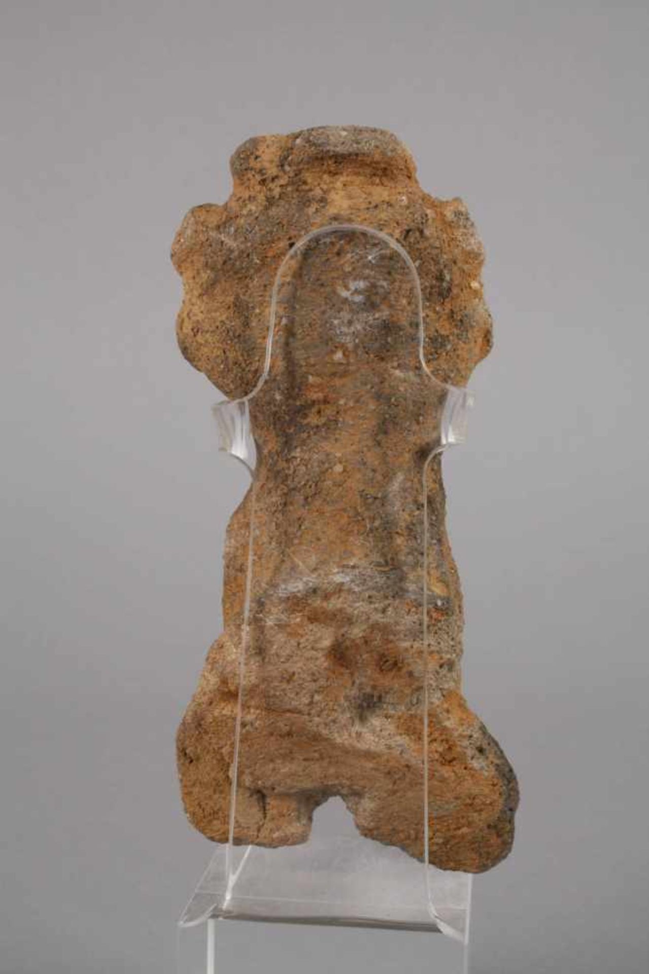 Anthropomorphe Phallus-StatuetteKultur und Zeitstellung unbestimmt, vielleicht Afrika, wohl grob - Image 3 of 3
