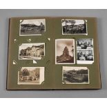 Ansichtskartenalbumca. 250 Postkarten, meist um 1935, viele topographische Postkarten aus Franken,