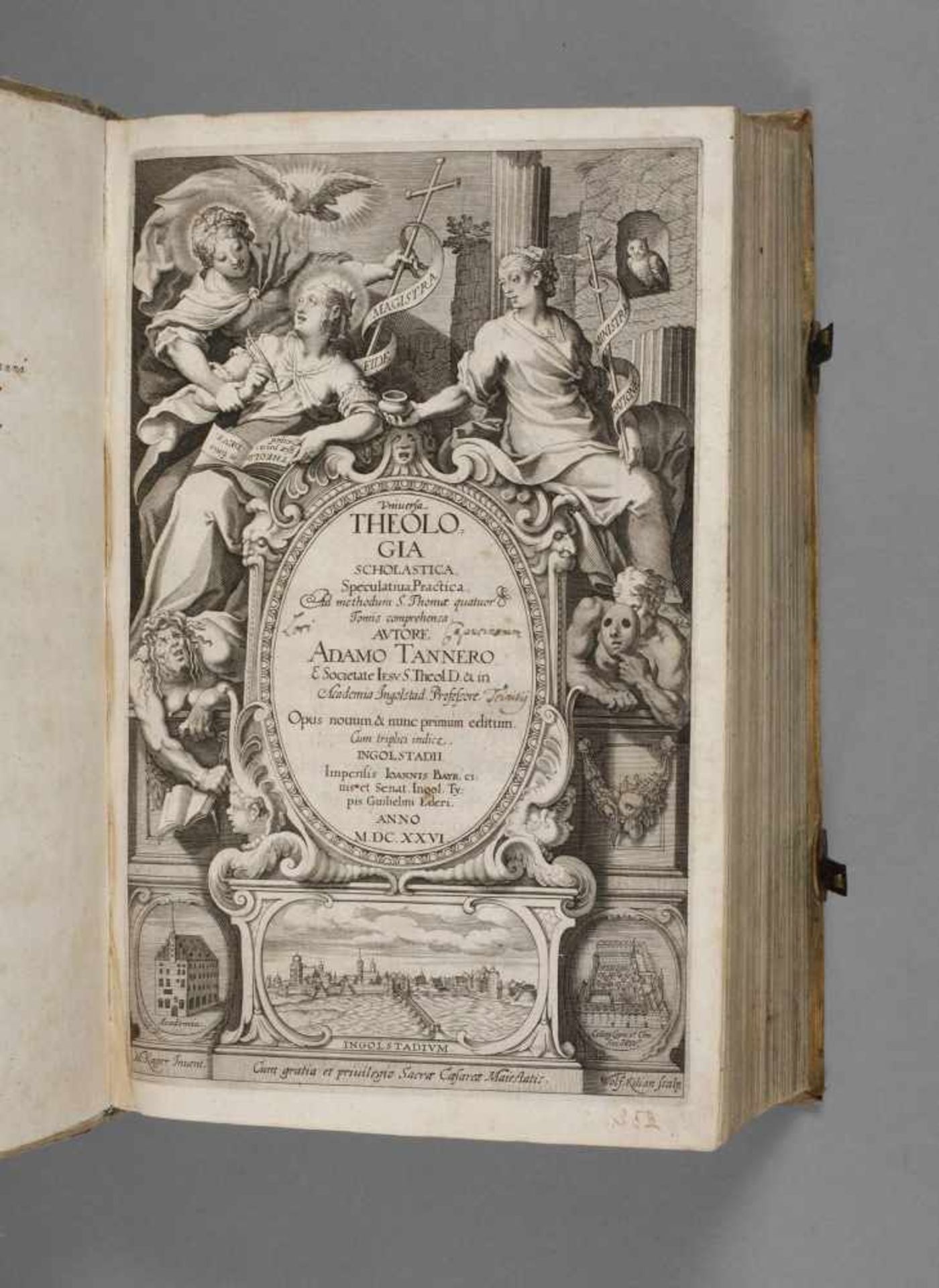 Universa TheologiaScholastica, Speculativa, Practica, Ad methodum S. Thomae, quatuor Tomis