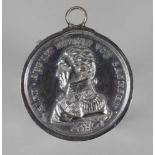 Medaille auf das 50-jähr. RegierungsjubiläumKönig Friedrich Augusts von Sachsen 1818, Silber, vz,