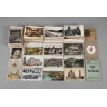 Konvolut Ansichtskartenum 1910 bis um 1940, ca. 500, vorwiegend topographische Postkarten