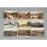 Konvolut Ansichtskarten Mitteldeutschlandum 1910, ca. 42 topographische Postkarten, u. a. Jena,