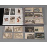 Postkartenalbum FrankreichSammlung von ca. 286, überwiegend französischen Postkarten, vor allem