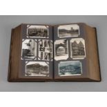 Großes Ansichtskartenalbumum 1910 bis um 1930, ca. 1000 vorwiegend topographische Ansichtskarten,