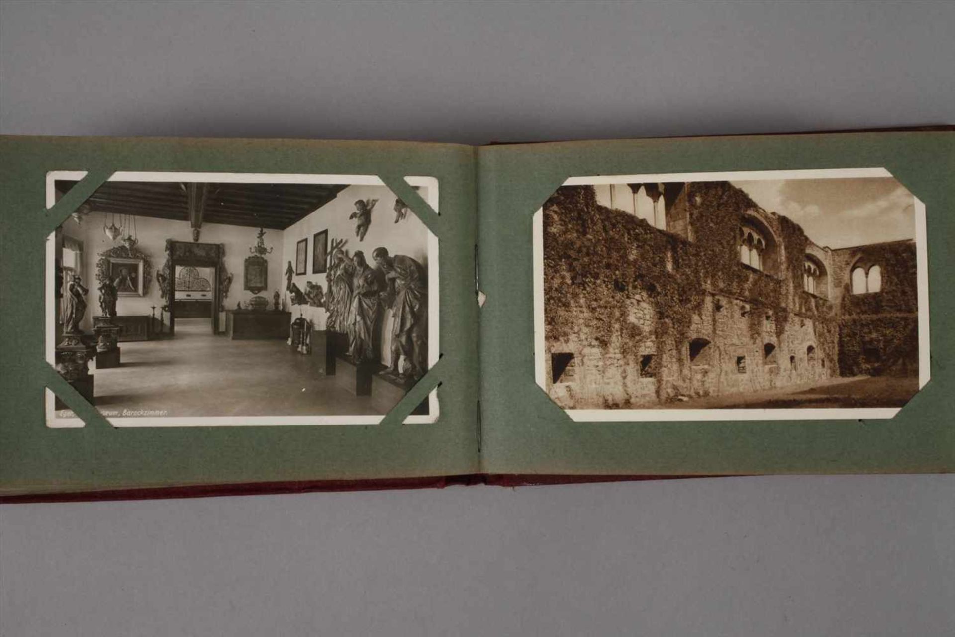 Paar Ansichtskartenalben Böhmenca. 400 vorwiegend topographische Postkarten vor 1945, vor allem - Bild 7 aus 9