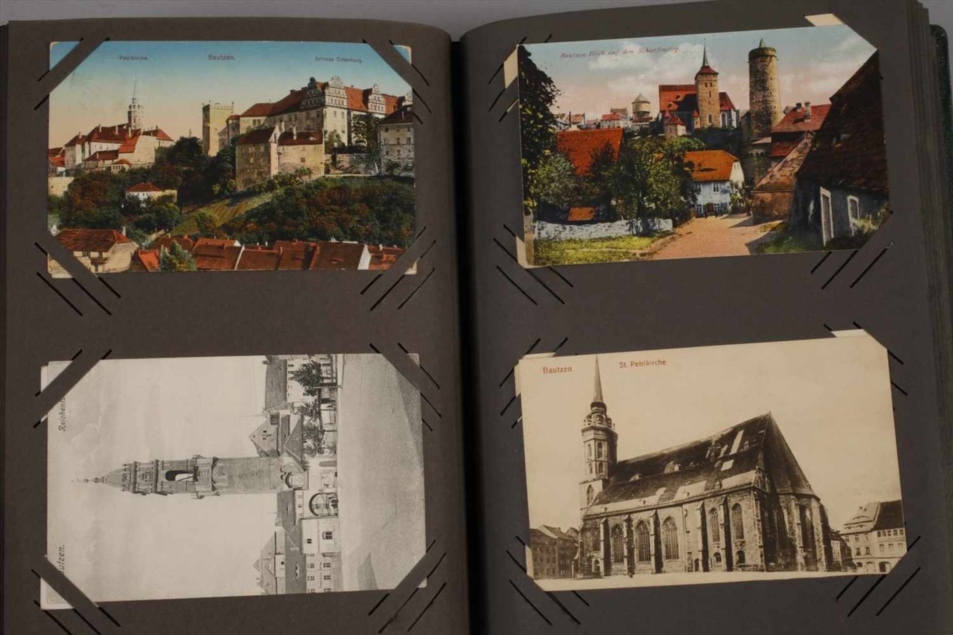 Ansichtskartensammlung Bautzenca. 400 Postkarten vor 1945, meist Ansichten von Bautzen, teilweise - Bild 3 aus 10