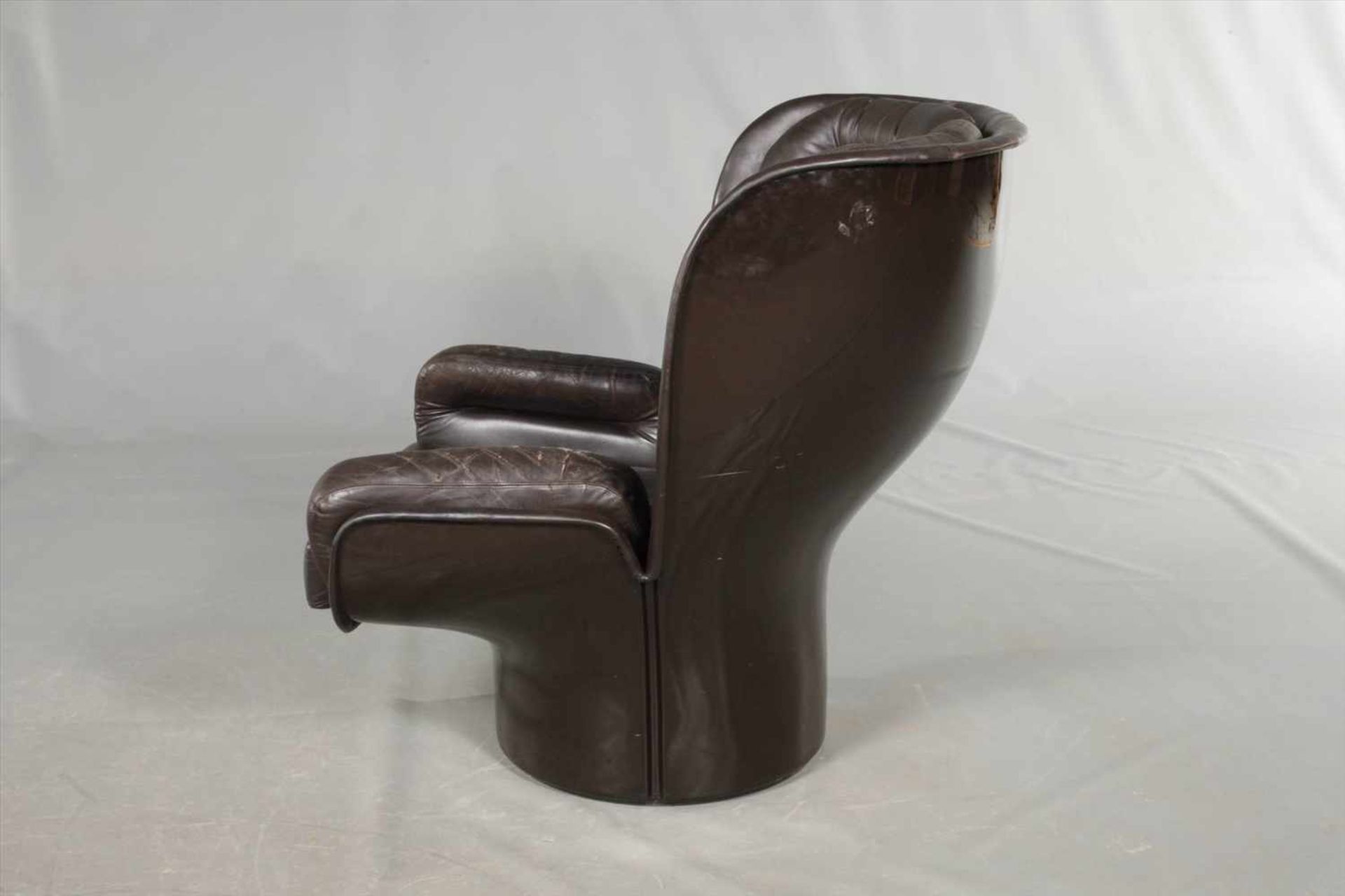 Joe Colombo Elda Chair Entwurf 1963 für Comfort/Italien, zeitnahe Ausführung, drehbare - Bild 2 aus 4