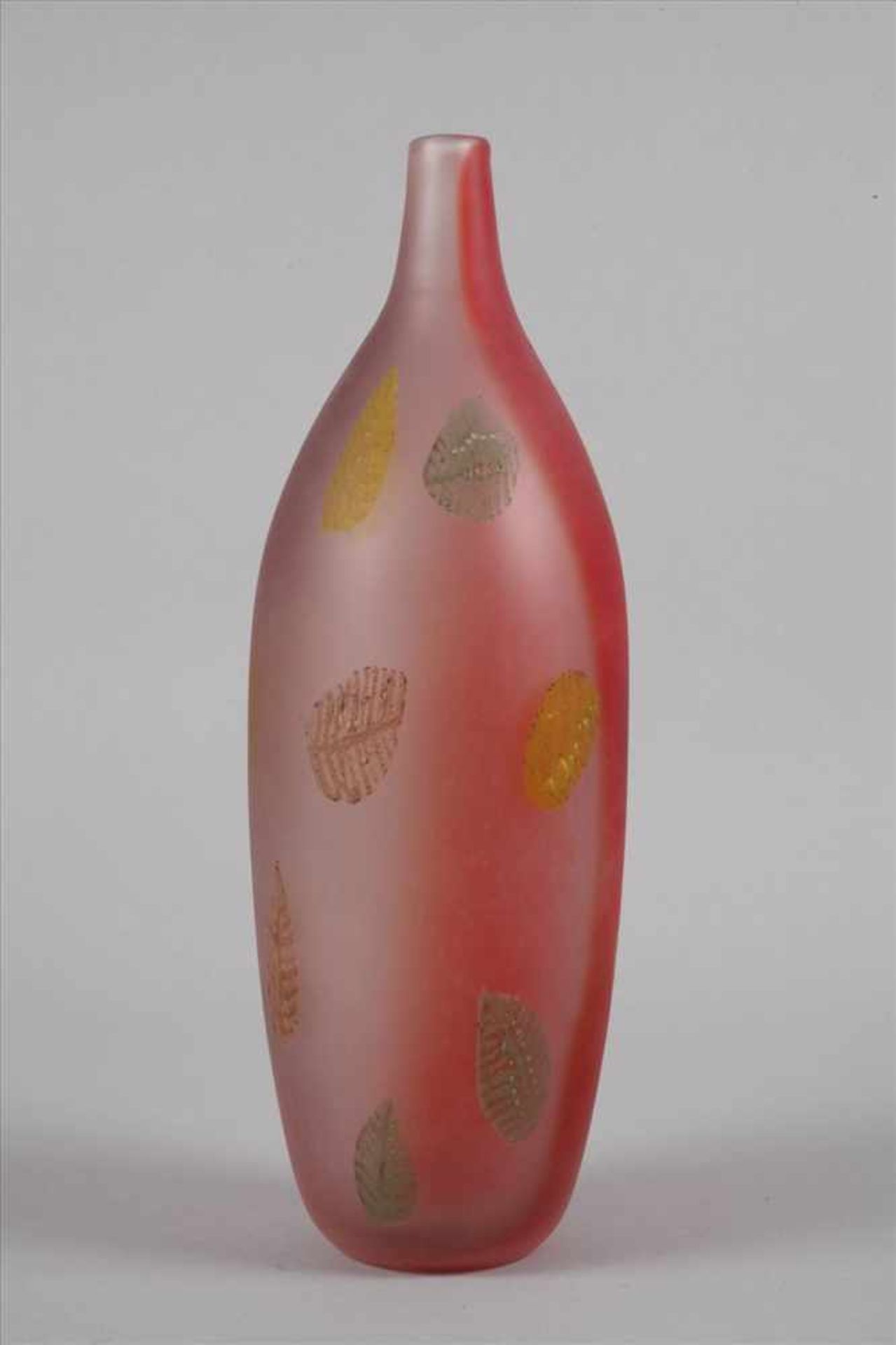 Vase Vetreria Gino Cenedese e FiglioMurano, 2. Hälfte 20. Jh., gemarkt Cenedese, Modellnummer 46/ - Bild 3 aus 4