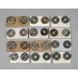 China Konvolut 10-Cash-Münzen24 Stück, zwischen 1102 und 1106 n. Chr. und Hui Zong 1101-1125 n.