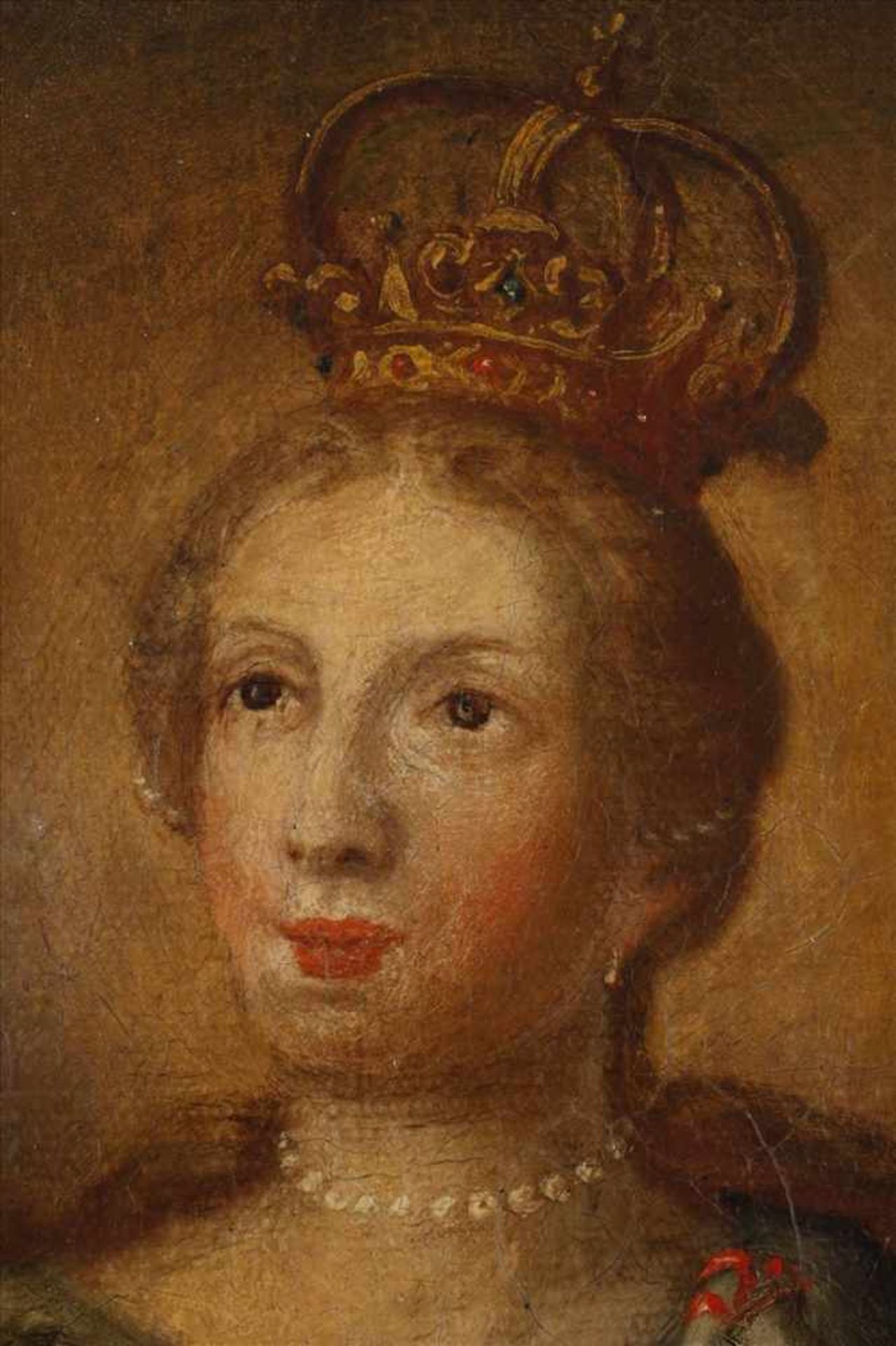Helena von Konstantinopelbarocke Darstellung der Mutter Kaiser Konstantins des Großen, Flavia - Bild 2 aus 5
