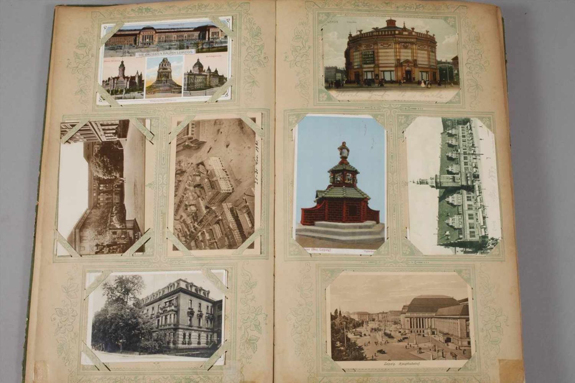 Paar Ansichtskartenalben Mitteldeutschlandca. 400 topographische Karten der Städte Halle, Leipzig - Bild 9 aus 9