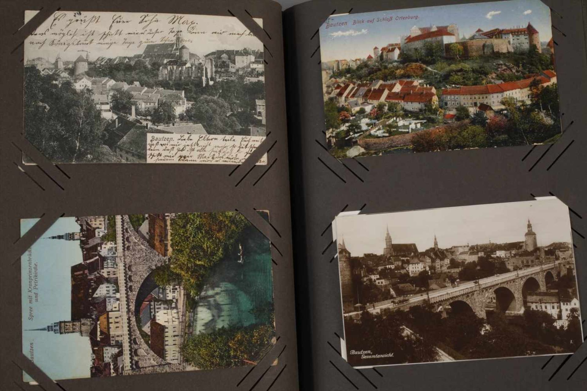 Ansichtskartensammlung Bautzenca. 400 Postkarten vor 1945, meist Ansichten von Bautzen, teilweise - Bild 2 aus 10