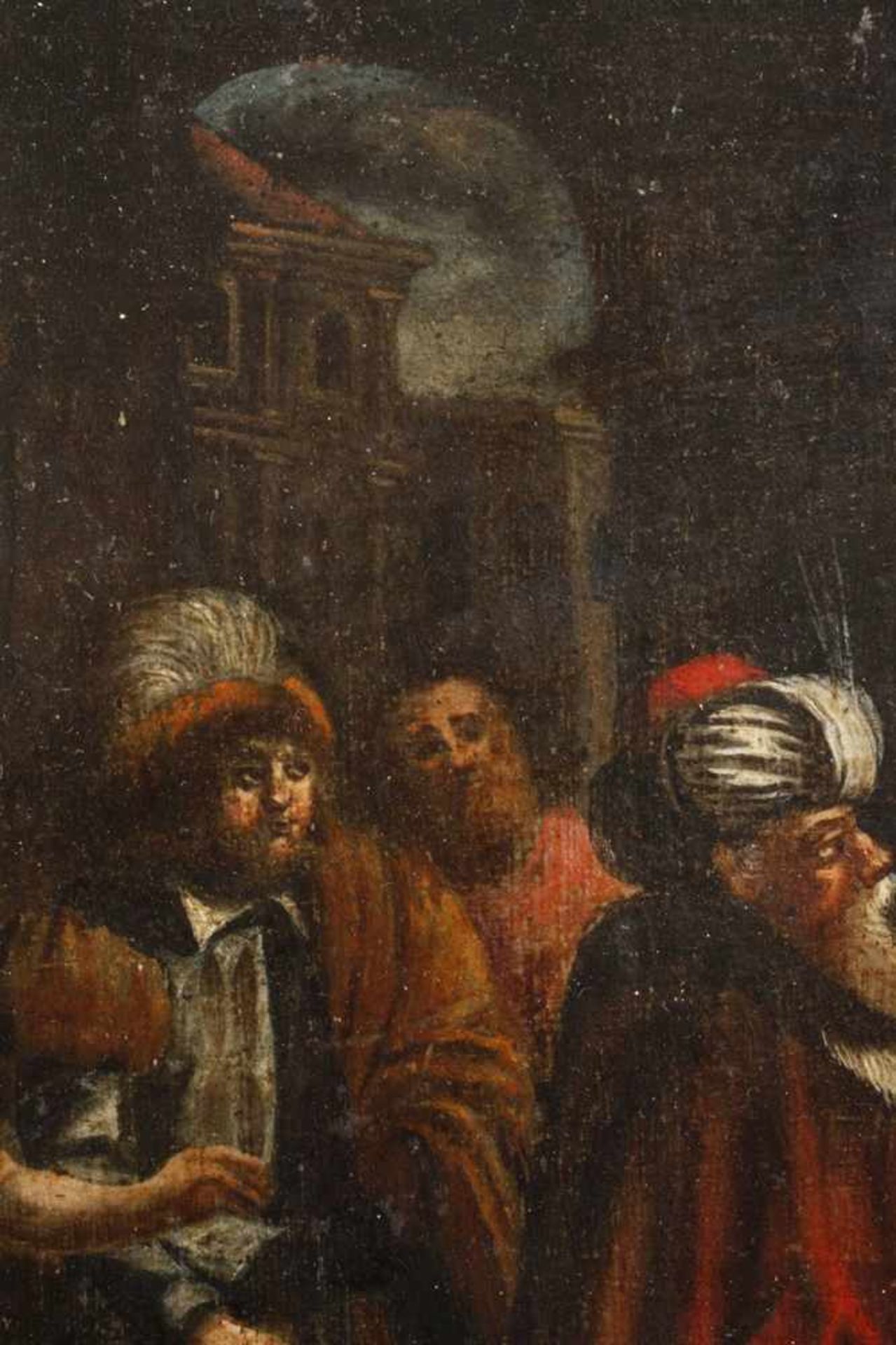 Salomé mit dem Kopf Johannes des Täufers, um 1600Darstellung der biblischen Szene aus dem neuen - Bild 4 aus 6