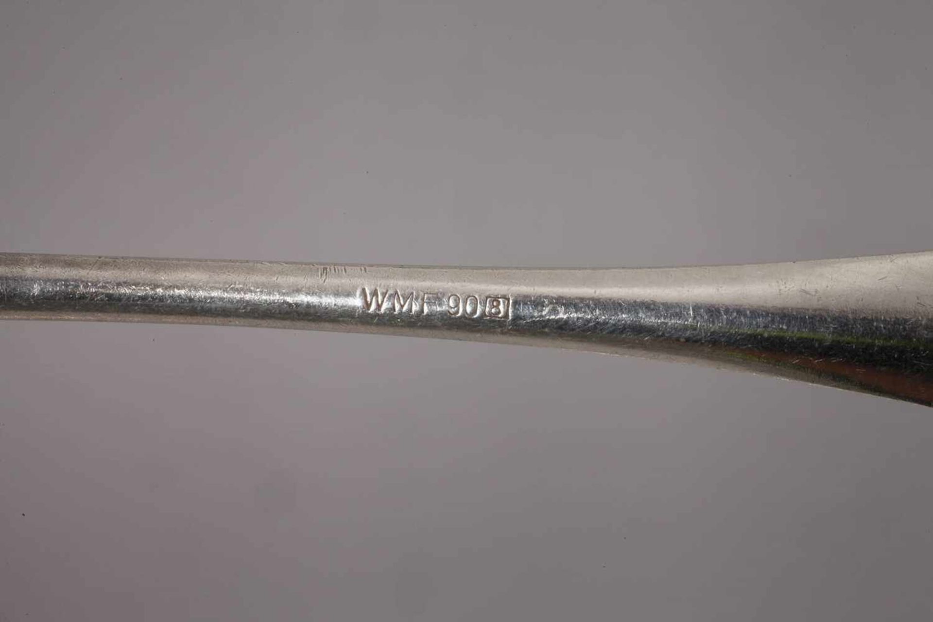 WMF Besteck1950er Jahre, gestempelt WMF Patent 45, Alpacca versilbert, 90er Silberauflage, bestehend - Bild 3 aus 3