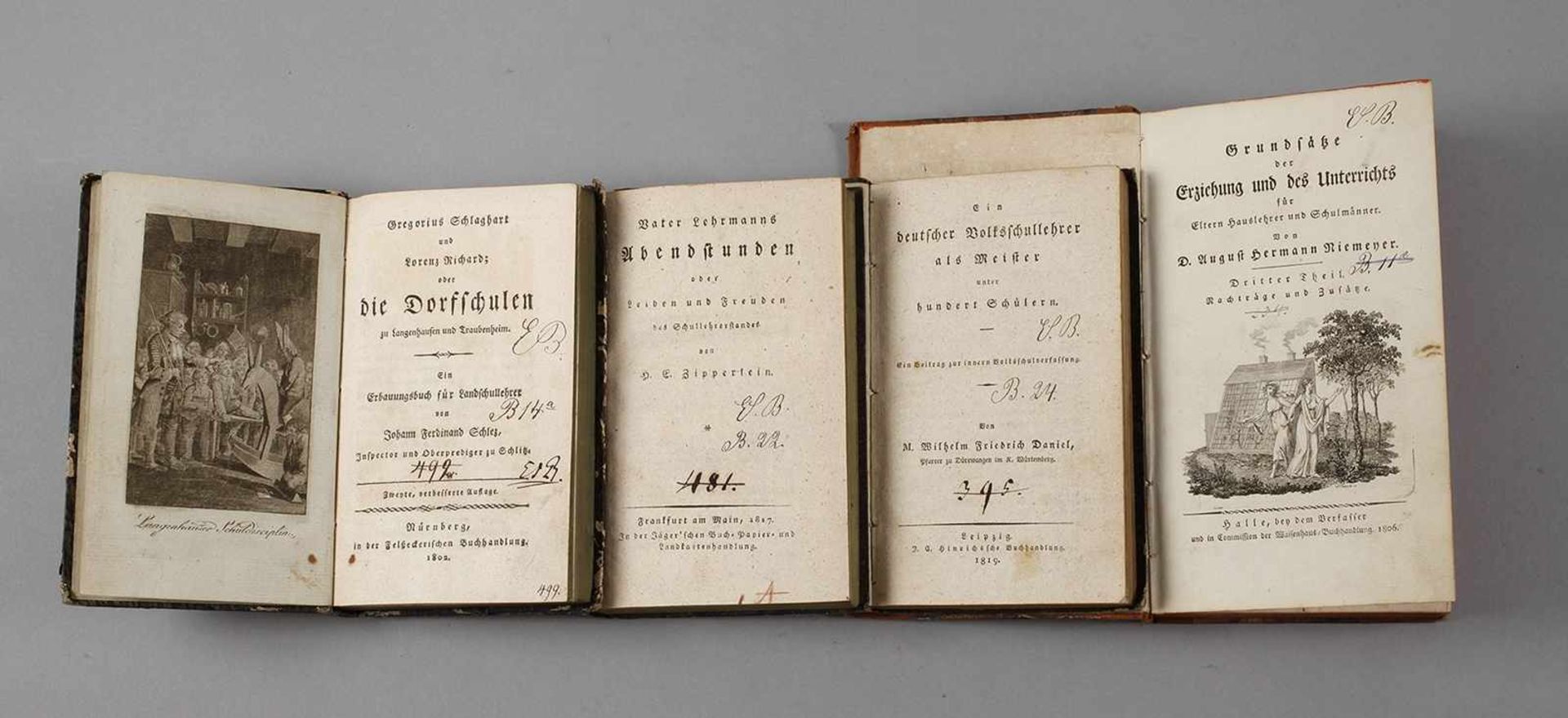 Vier Erbauungsbücher für Lehrer um 18001: Gregorius Schlaghart und Lorenz Richard, oder die