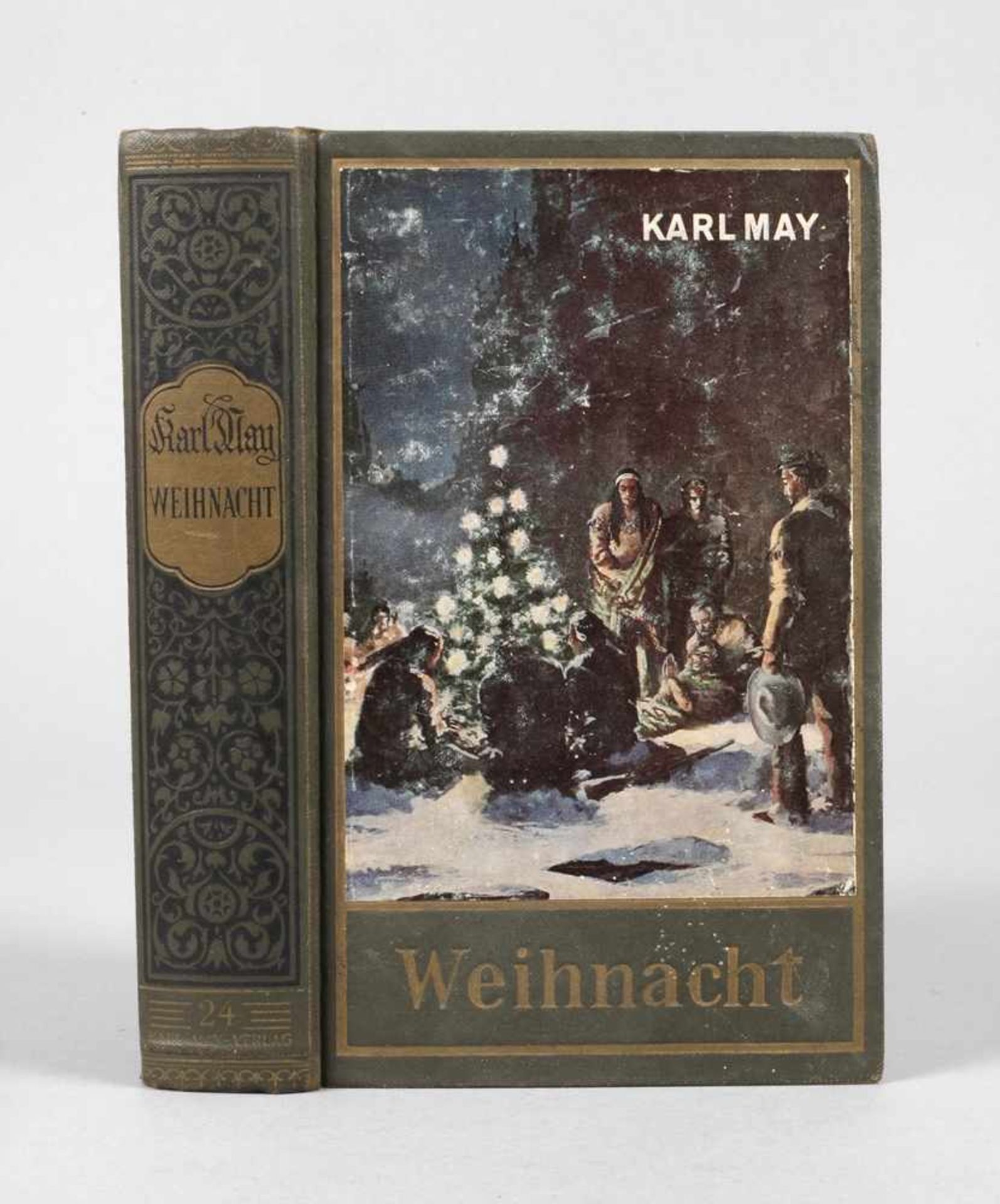 Karl May, WeihnachtKarl-May-Verlag Bamberg 1953, Format Kl. 8°, 500 S., Leineneinband, normale