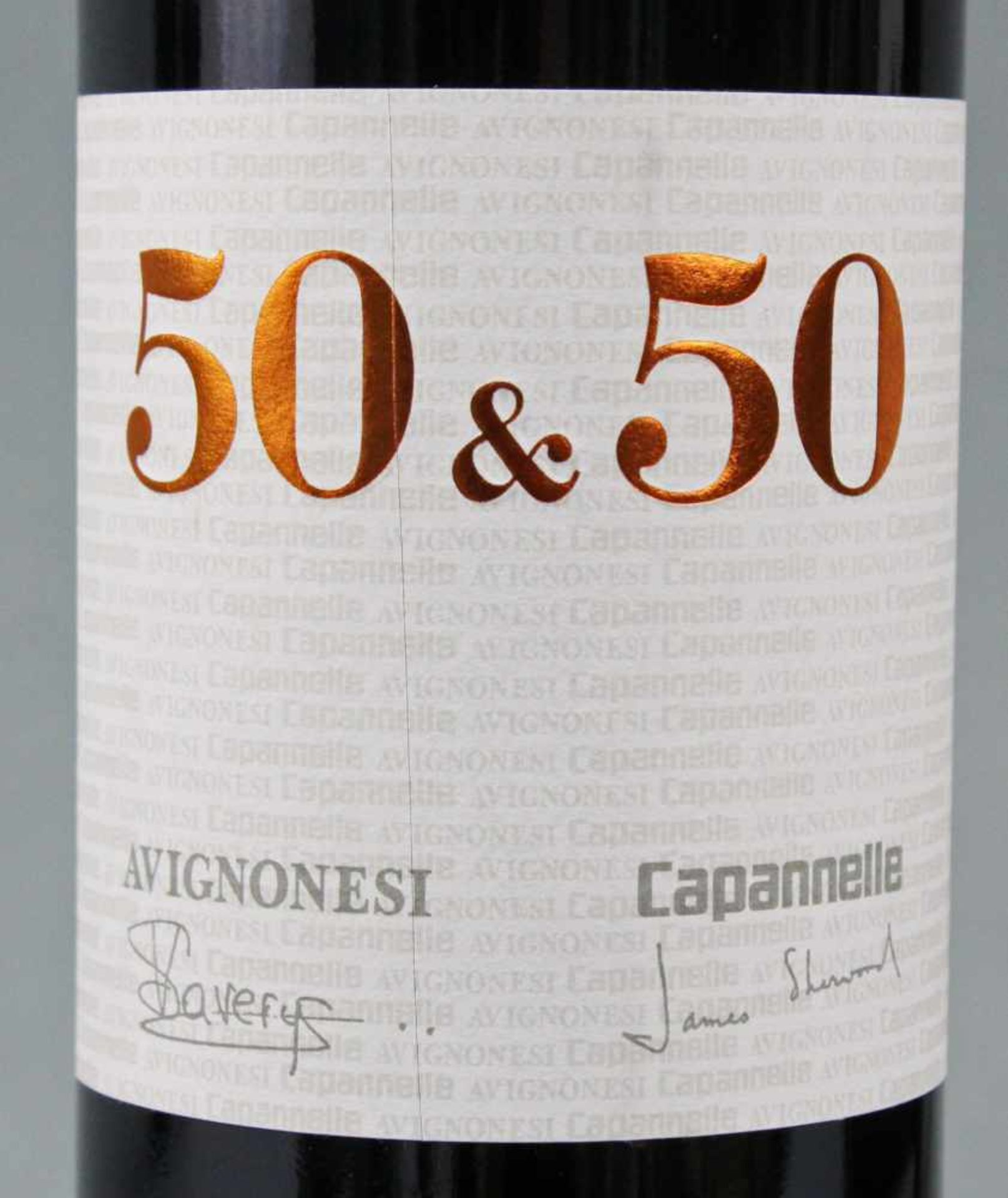 2010 "50 & 50" Avignonesi. Capannelle. Toscana. IGT.Imbottigliato all'origine da: Avignonesi srl - Bild 7 aus 8