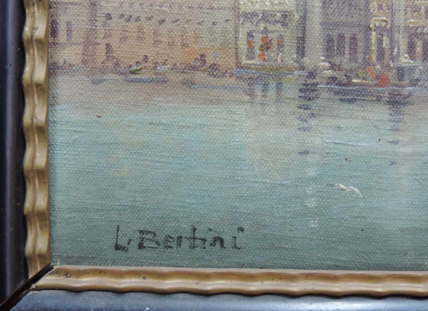 Karl KAUFMANN (1843 - 1902/05). 2 Venedig Veduten.Je 18 cm x 30 cm. Signiert mit dem Synonym "L. - Image 4 of 10