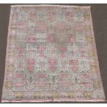 Kaschmir Salonteppich. Indien. Feine Knüpfung.347 cm x 243 cm. Handgeknüpft.Cashmere carpet.