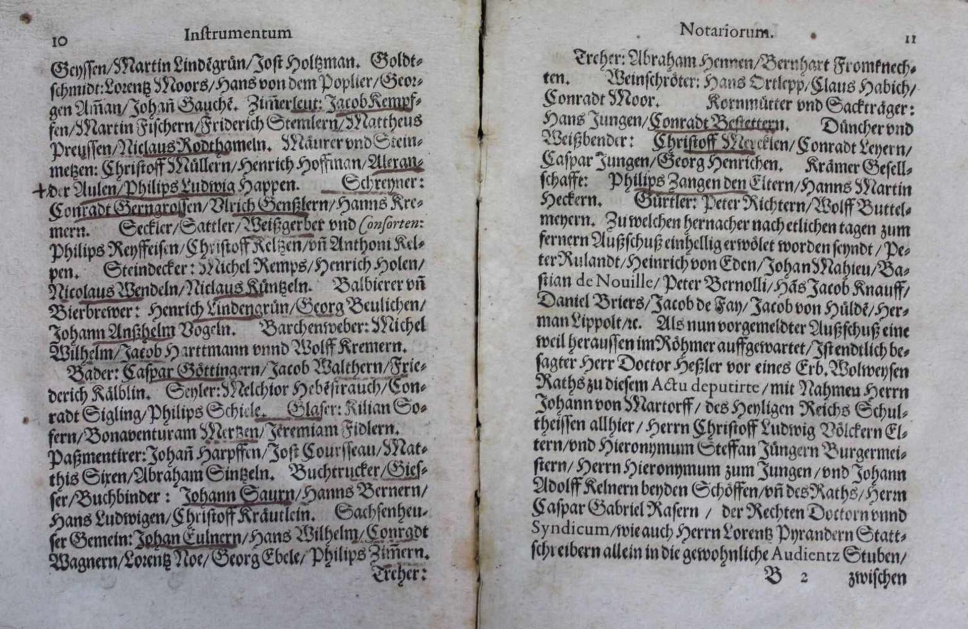 Instrumentum Notariorum, Zacharias Pathenius. In Sachen Franckfurt contra Franckfurt.Die Edition und - Bild 2 aus 7