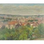 Wilhelm RUPPRECHT. Stuttgart 193760 cm x 70 cm. Öl auf Leinwand. Signiert und datiert unten rechts.