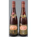 1957 Wormser Liebfrauenstift. Riesling. 2 ganze Flaschen.Weingut Langenbach & Co. Worms am Rhein,