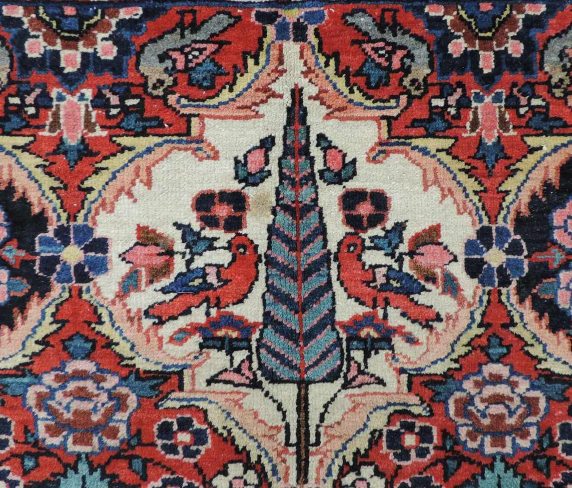 Bachtiar Perserteppich. Iran. Alt, Mitte 20. Jahrhundert.316 cm x 208 cm. Handgeknüpft. Wolle auf - Image 8 of 9