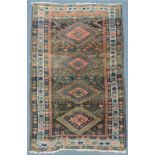 Belutsch Stammesteppich der Turkmenen aus Khorassan. Iran. Alt, um 1920.183 cm x 114 cm.