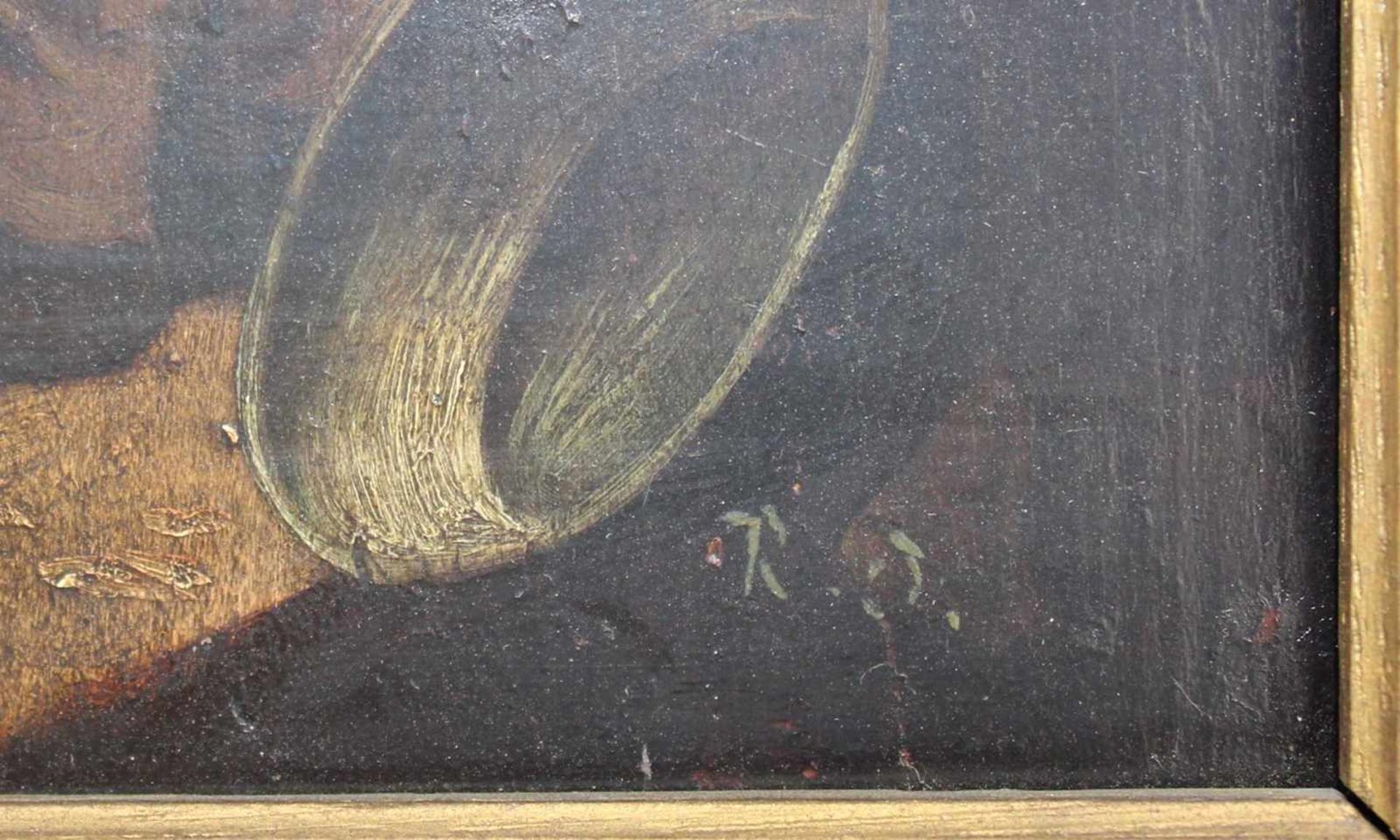 Umkreis David II TENIERS (1610 - 1690) der Jüngere. Hexenküche.31 cm x 24 cm. Gemälde. Öl auf - Image 3 of 5