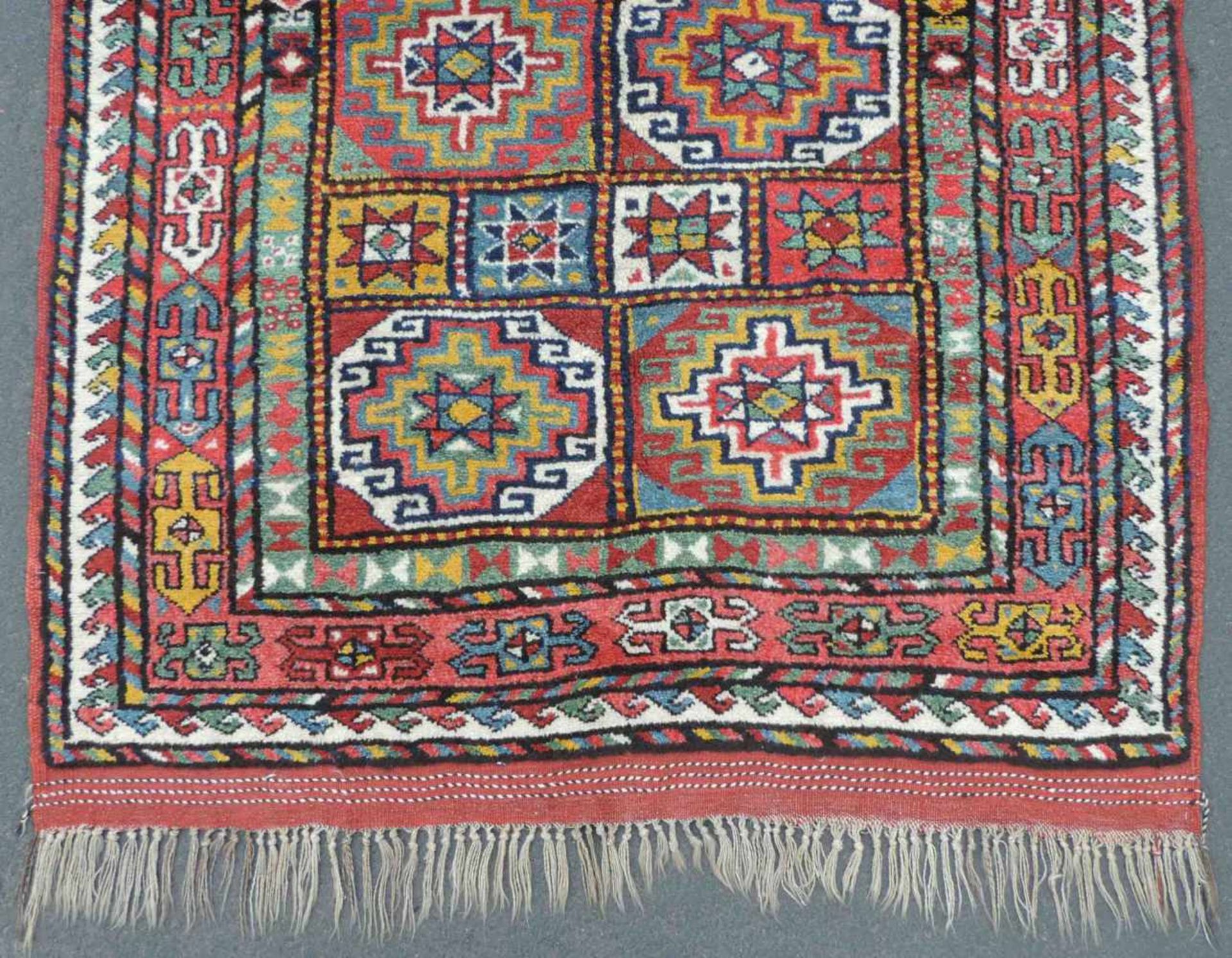 Kordi Kelly Perserteppich. Iran. Alt, um 1920.271 (258) cm x 139 cm. Handgeknüpft. Wolle auf - Image 2 of 6