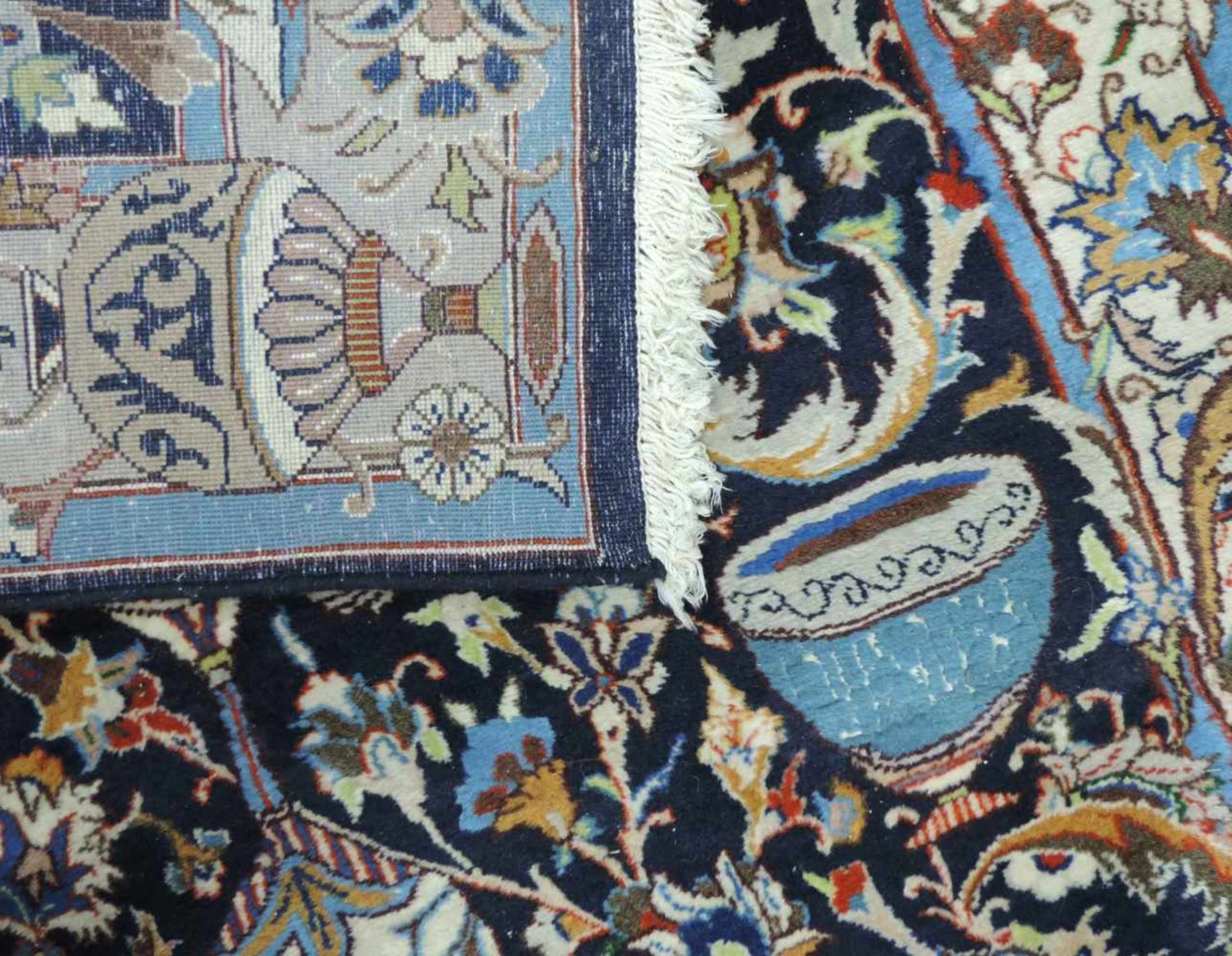 Kaschmar Perserteppich. Schmale Galerie. Iran.294 cm x 85 cm. Handgeknüpft. Wolle auf Baumwolle. - Image 5 of 5