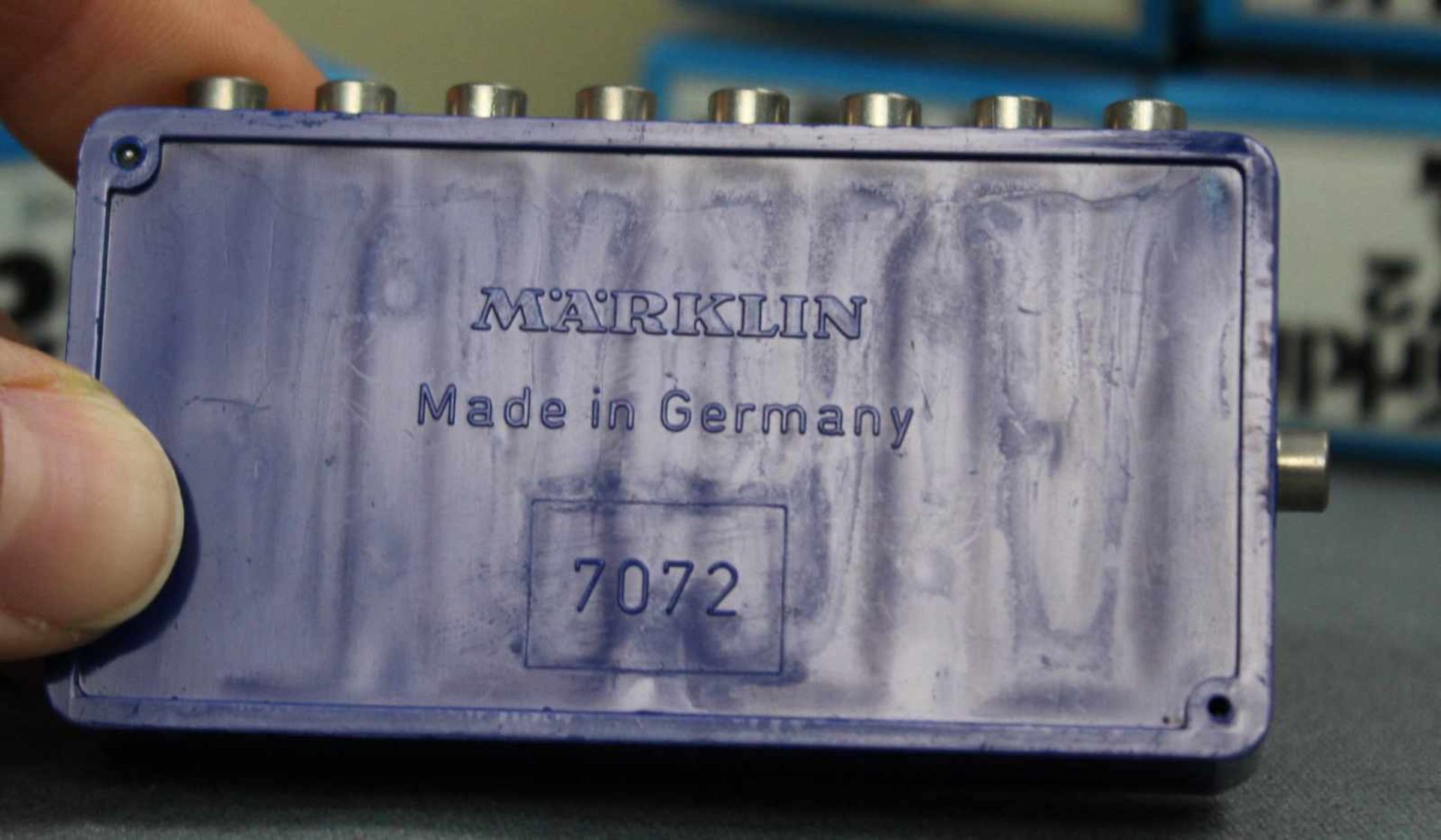 Märklin. Elektrik für Spielzeugeisenbahnen.Auch Stellpult, Lichthauptsignal, Transformator für - Bild 2 aus 11