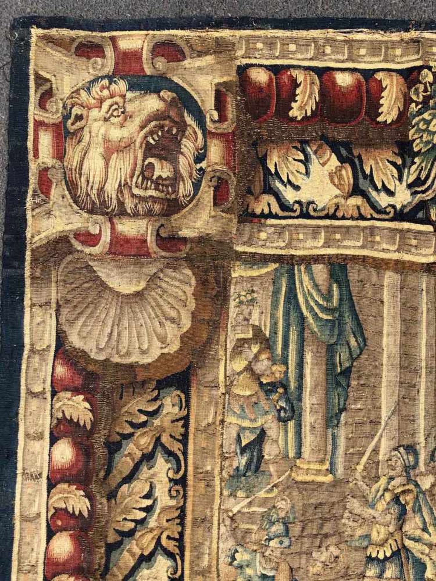 Tapisserie Brüssel. 17. Jahrhundert. Alexander der Große.Legenden Darstellung von Alexander dem - Image 3 of 16