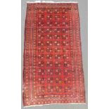 Ersari Stammesteppich. Turkmenistan. Antik, um 1900.308 cm x 158 cm. Handgeknüpft. Wolle auf