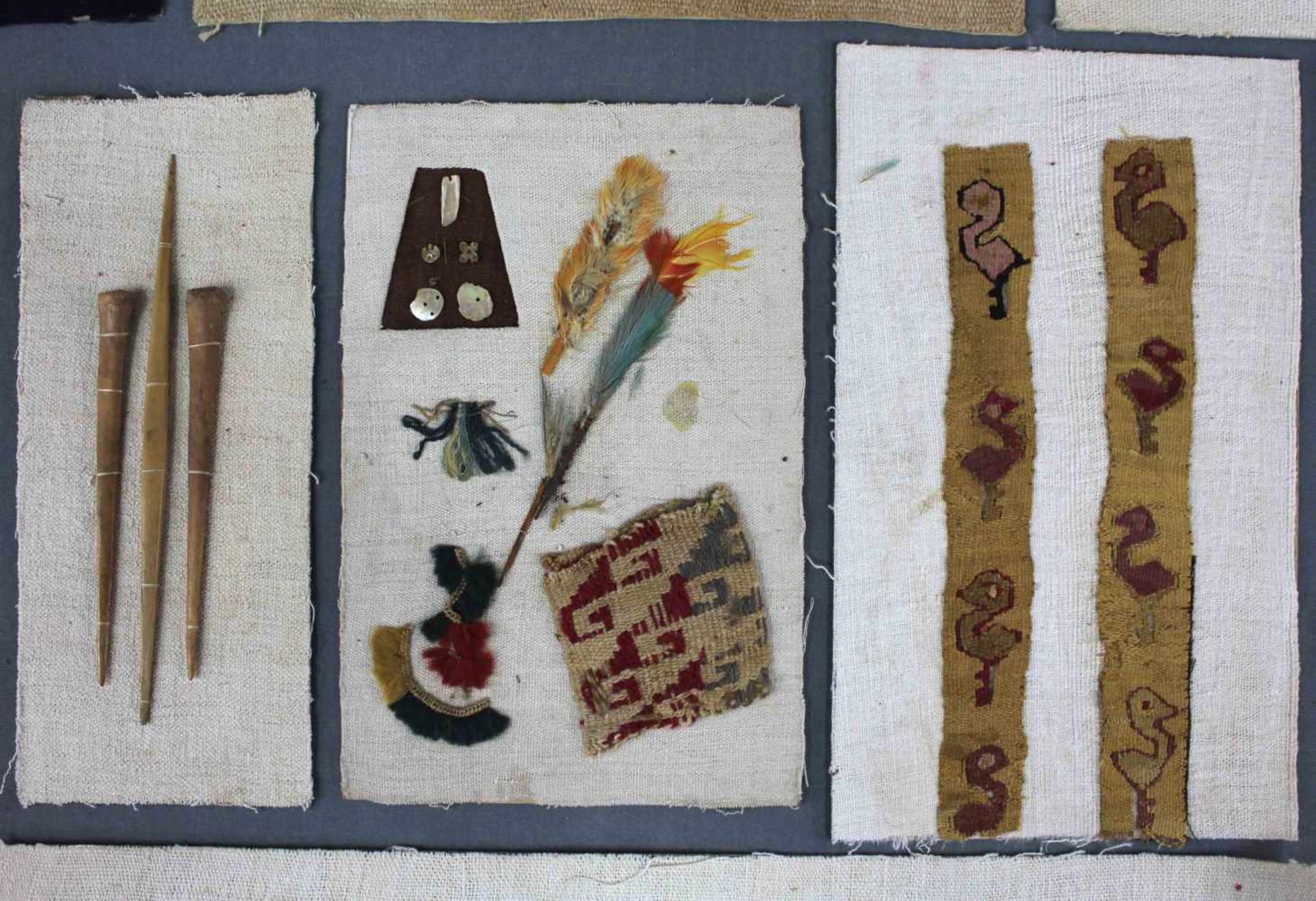 Studiensammlung Präkolumbischer Textilien.Maße verschieden. Chancay - Kultur. Region Lima. - Image 9 of 13