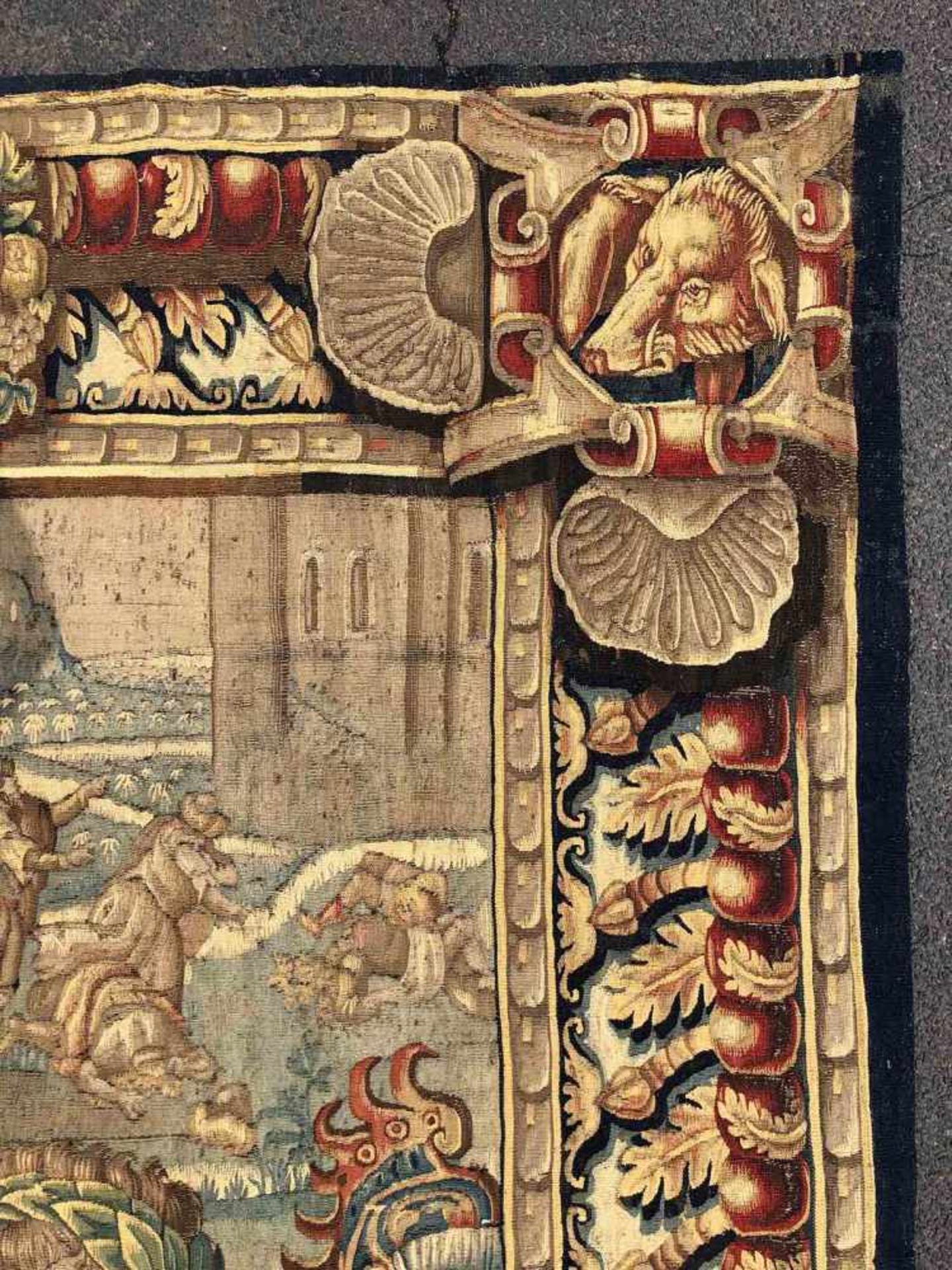 Tapisserie Brüssel. 17. Jahrhundert. Alexander der Große.Legenden Darstellung von Alexander dem - Image 5 of 16