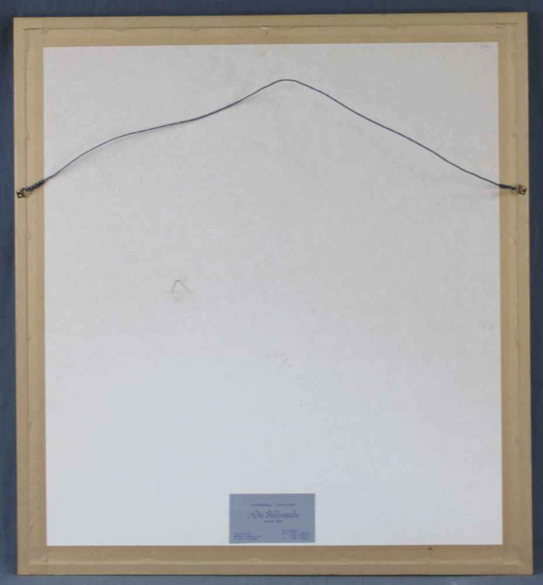 Sami BRISS (1930 -). Goldene Stadt im Herzen.42 cm x 38,5 cm das Bild. Lithographie. Rechts unten - Image 7 of 7