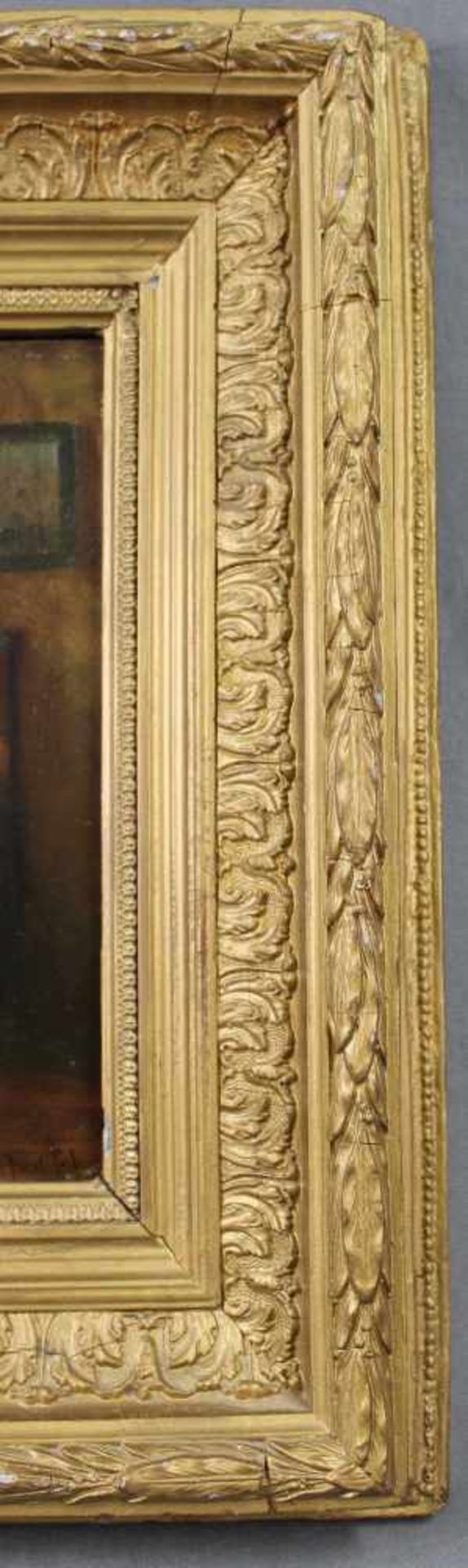 Arend VAN DE POL (1886 - 1956). Mutterglück.26 cm x 19 cm. Gemälde. Öl auf Holz. Rechts unten - Bild 7 aus 9