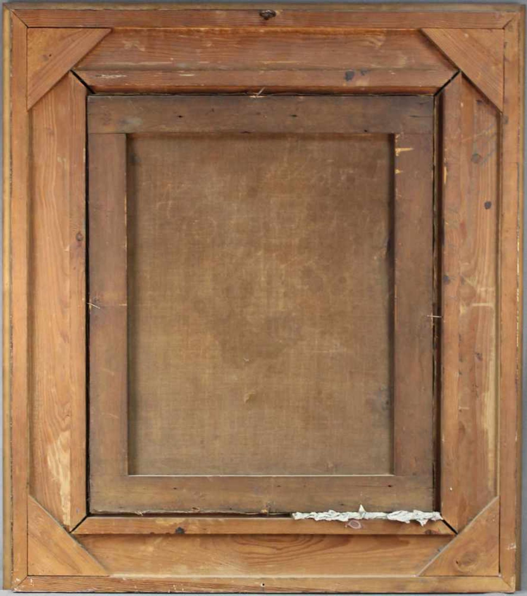 UNSIGNIERT (XIX). Portrait einer Patrizierin.67 cm x 55 cm. Gemälde. Öl auf Leinwand. Biedermeier um - Bild 5 aus 13