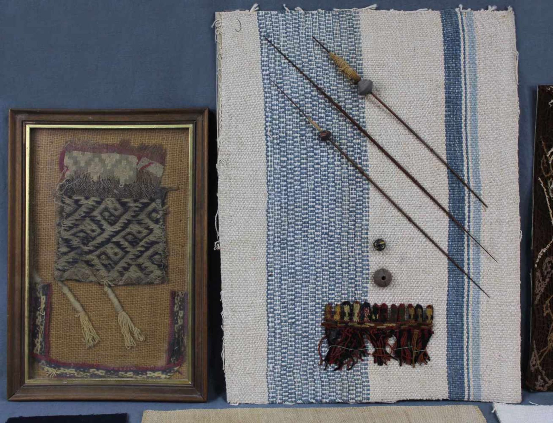 Studiensammlung Präkolumbischer Textilien.Maße verschieden. Chancay - Kultur. Region Lima. - Image 6 of 13