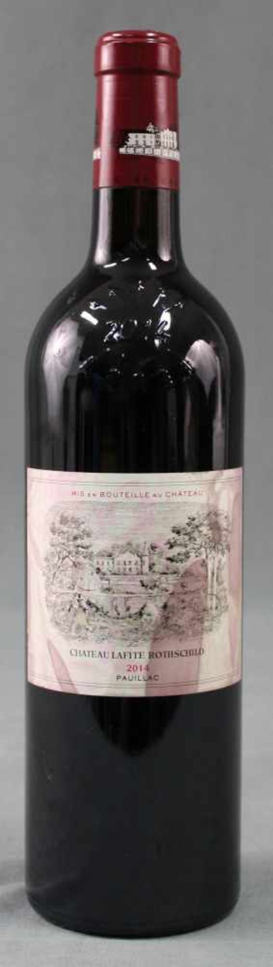 2014 Chateau Lafite Rothschild, Pauillac. 12,5 % Vol.Eine ganze Flasche. 750 ml. Premier Grand Cru