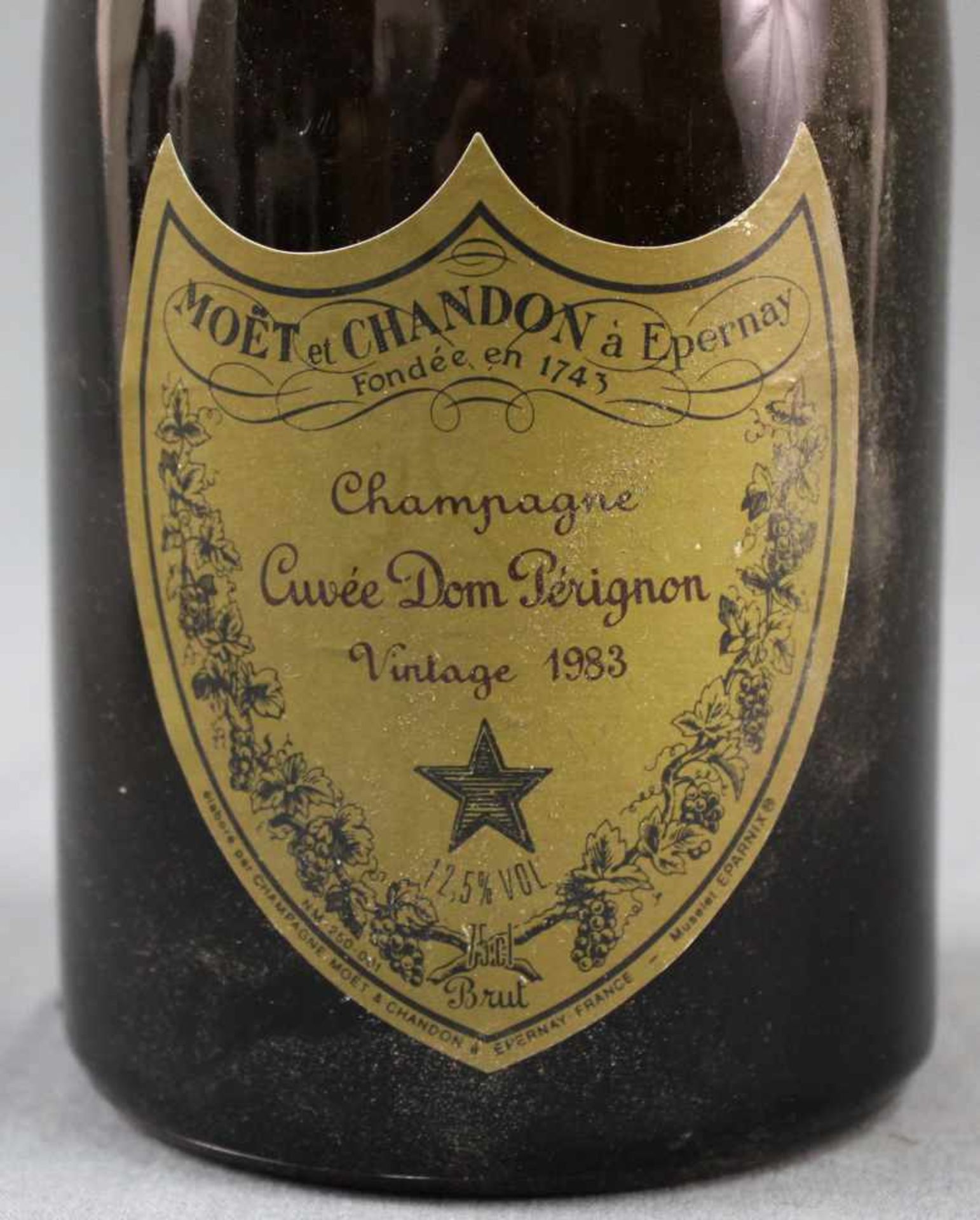 1983 Vintage. Cuvée Don Perignon. Champagne.1 ganze Flasche 12,5% vol. 75 cl. Moet et Chandon à - Bild 5 aus 9