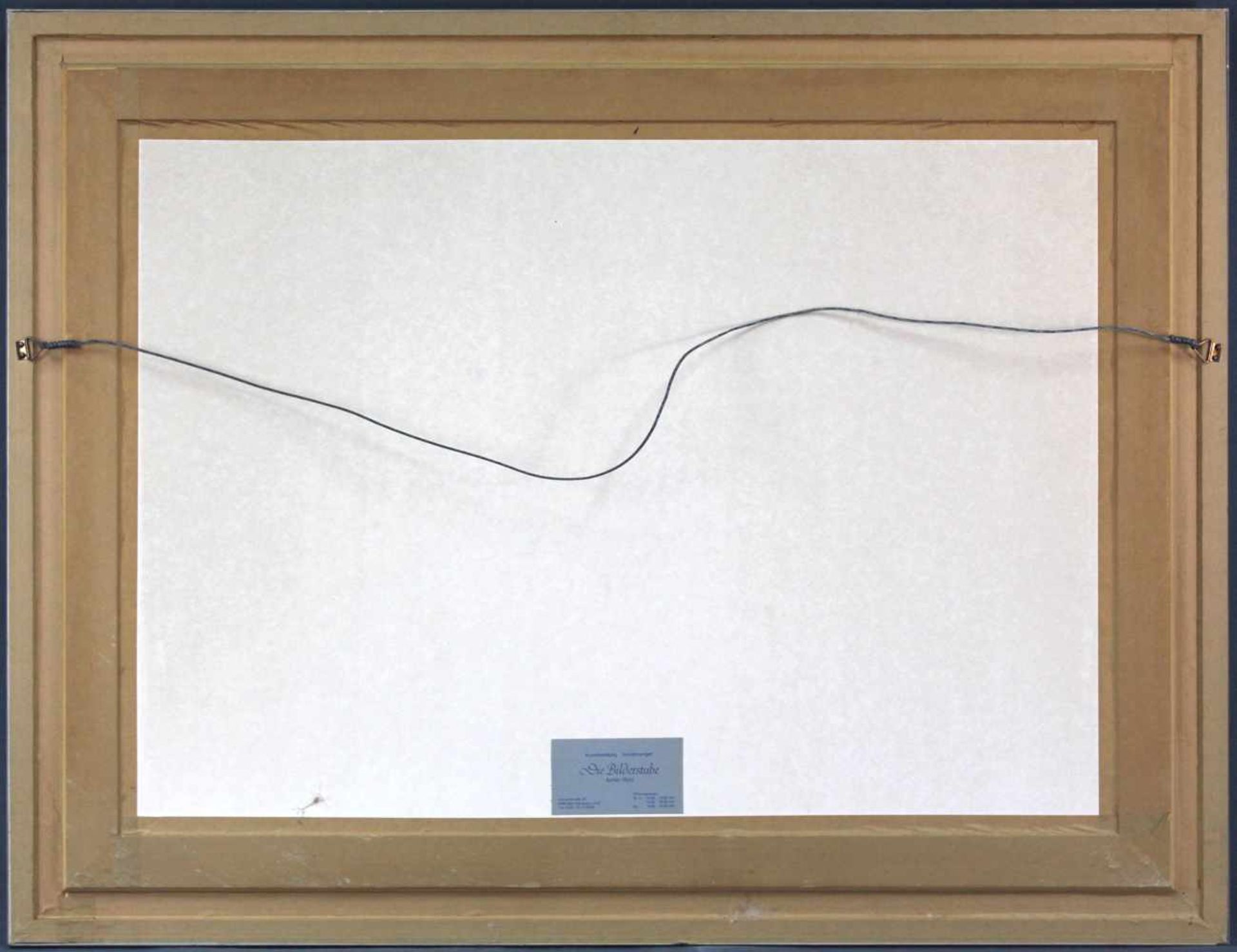 Gustave LINO (1893 - 1961). "Capri"50 cm x 70 cm. Gemälde. Öl auf Platte. Links unten signiert und - Bild 6 aus 6