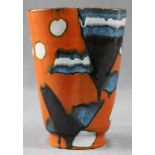 Benno GEIGER (1903 - 1979) für GOLDSCHEIDER. Design Vase.20 cm hoch. Unterseitig gemarkt "