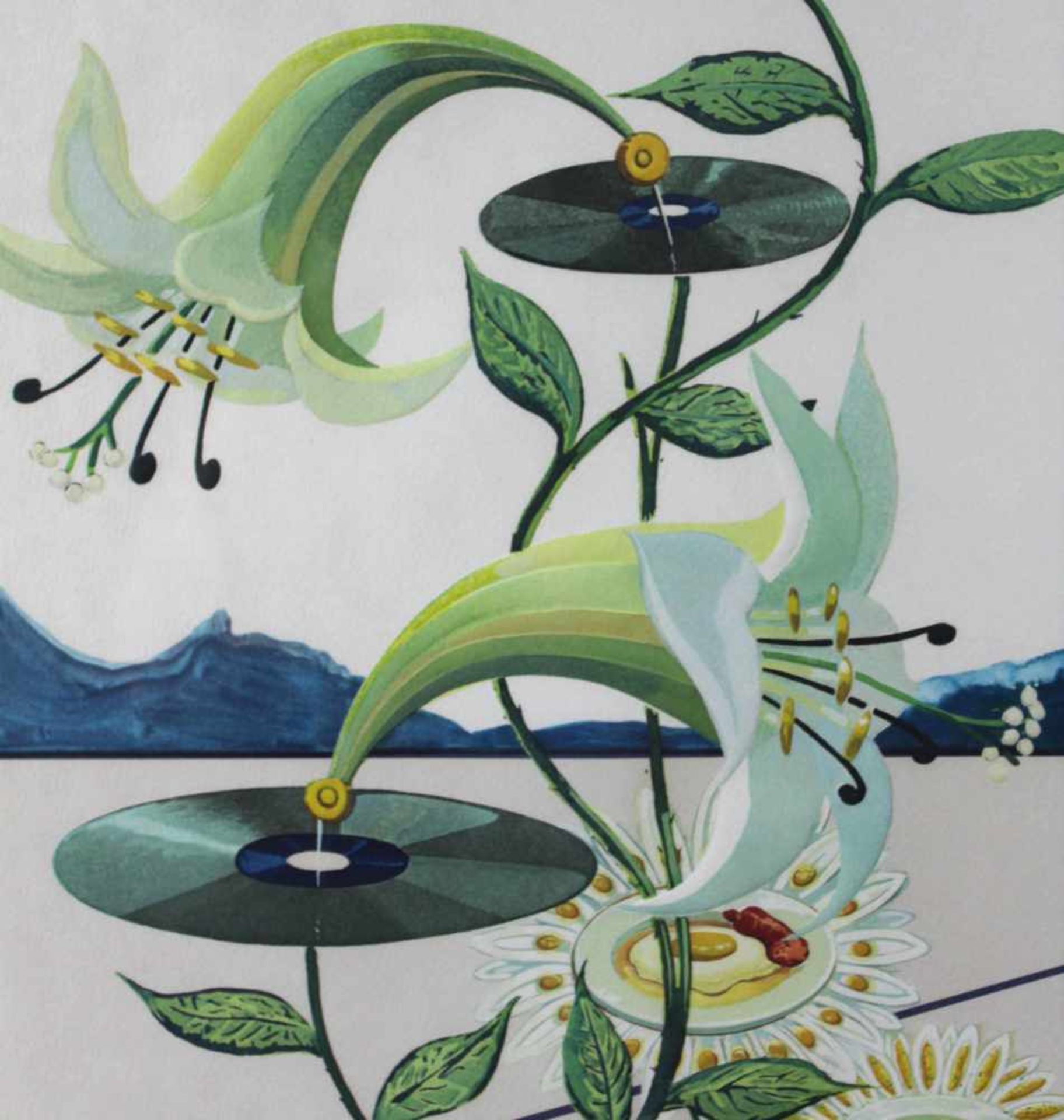 Salvador DALI (1904 - 1989). Flordali (1981).65 cm x 97 cm die Abbildung. Im Druck unten rechts - Image 8 of 10